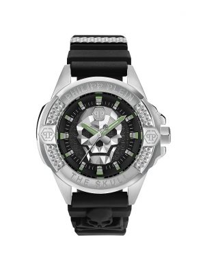 Philipp Plein Herrenuhr The Skull PWAAA0121 Edelstahl