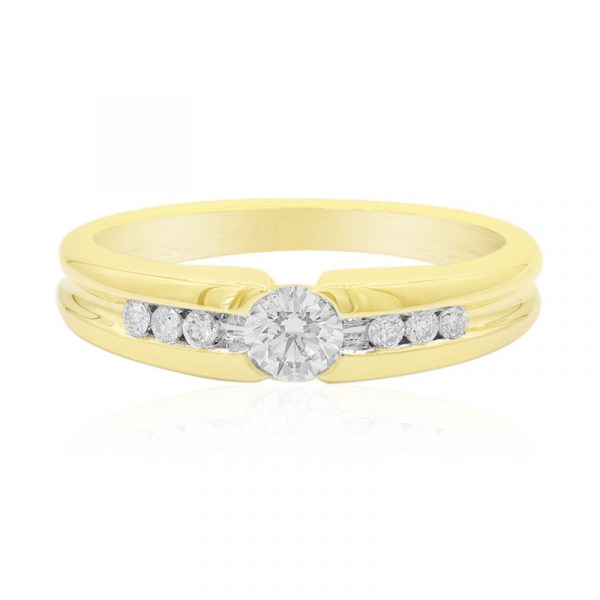 SI1 (G) Brillant-Goldring (Annette)