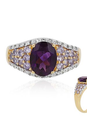 Sambia-Amethyst-Silberring