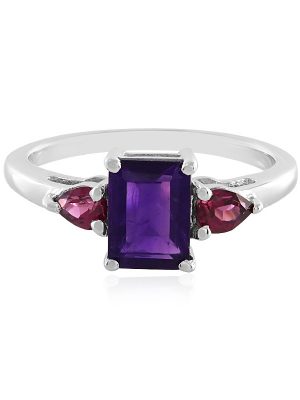 Sambia-Amethyst-Silberring