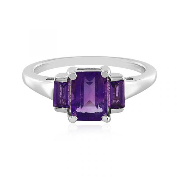 Sambia-Amethyst-Silberring