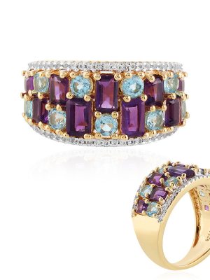 Sambia-Amethyst-Silberring