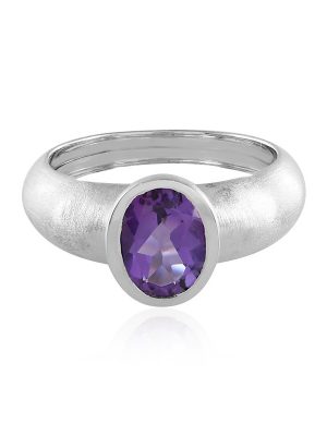 Sambia-Amethyst-Silberring