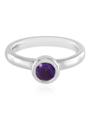 Sambia-Amethyst-Silberring