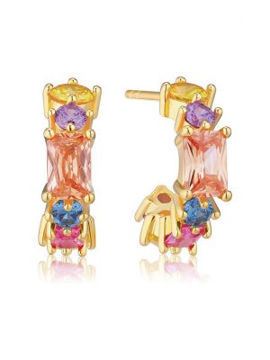 Sif Jakobs Jewellery Creolen SJ-E12311-XCZ-YG