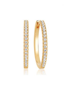 Sif Jakobs Jewellery Creolen SJ-E22030-CZ-SG 925er Silber