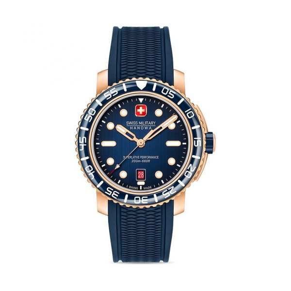 Swiss Military Hanowa Herrenuhr SMWGN0001720 Edelstahl