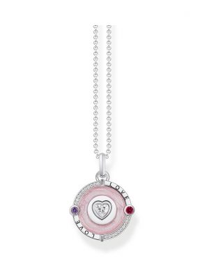 Thomas Sabo Kette Sterling Silver KE2201-390-9-L45V 925er Silber, Emaille