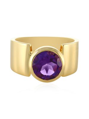 Uruguay-Amethyst-Silberring