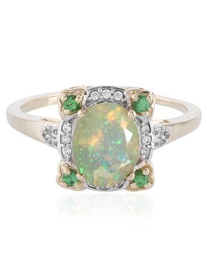 Welo-Opal-Goldring