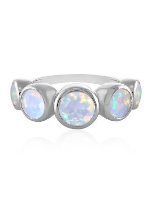 Welo-Opal-Silberring