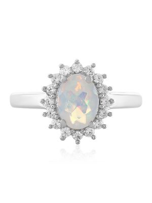 Welo-Opal-Silberring