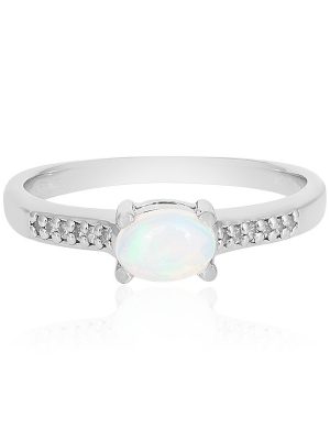 Welo-Opal-Silberring