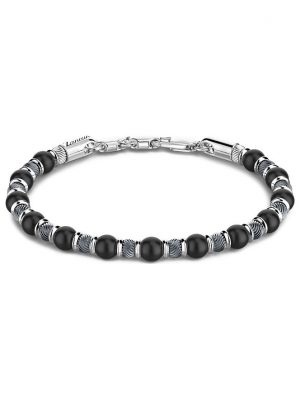 Zancan Armband ESB197-ON 925er Silber, Farbstein