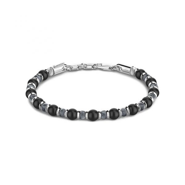 Zancan Armband ESB197-ON 925er Silber, Farbstein