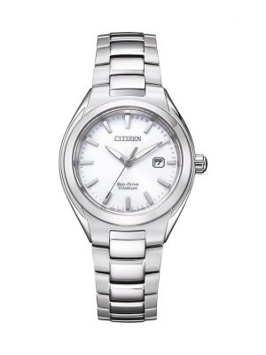 Citizen Damenuhr Super Titanium Elegant Eco Drive EW2610-80A Titan