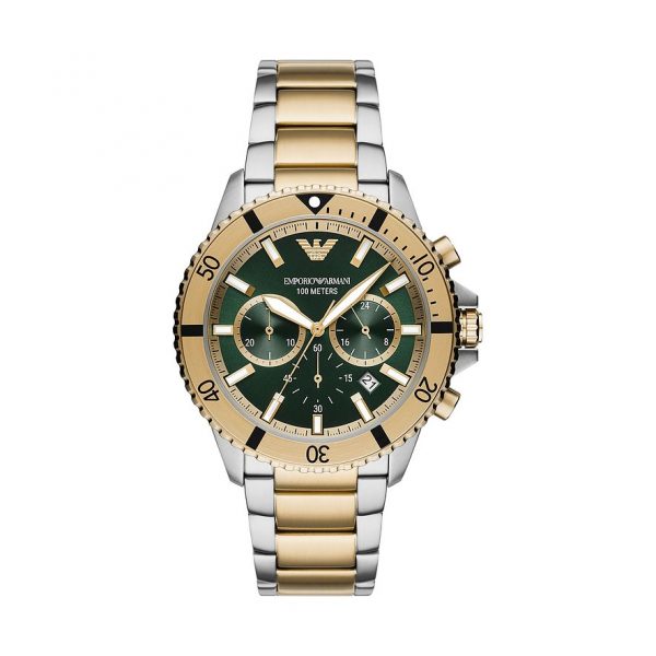 Emporio Armani Chronograph AR11586 Edelstahl