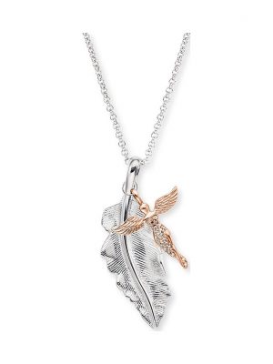 Engelsrufer Kette ERN-FEDER-ANGEL-BIR 925er Silber