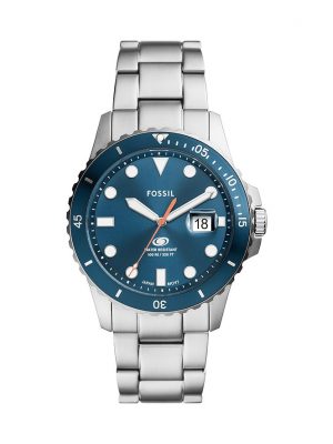 Fossil Herrenuhr FOSSIL BLUE DIVE FS6050 Edelstahl