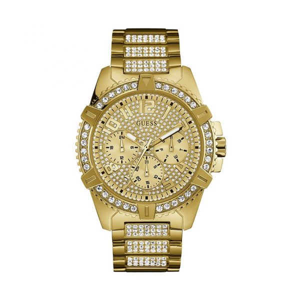 Guess Herrenuhr W0799G2 Edelstahl