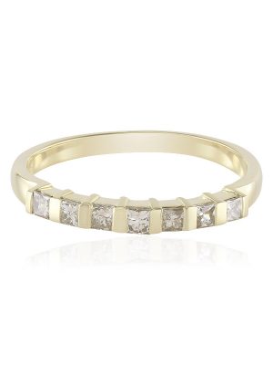 I2 Schokoladen-Diamant-Goldring