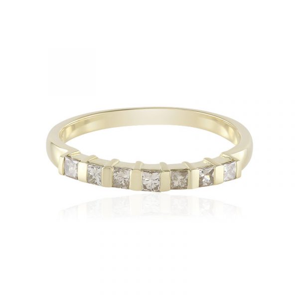 I2 Schokoladen-Diamant-Goldring
