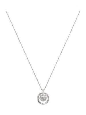 JETTE Kette 87544656 925er Silber rhodiniert
