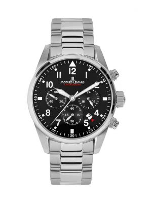 Jacques Lemans Chronograph Barcelona 42-2C Edelstahl