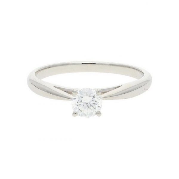 JuwelmaLux Fingerring JuwelmaLux Ring 950/000 Platin mit Brillant, Handarbeit JL30-07-4815 (kein Set, 1-tlg)