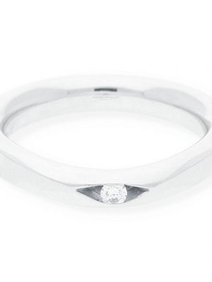 JuwelmaLux Fingerring JuwelmaLux Ring 950/000 Platin mit Brillant JL30-07-0978 (kein Set, 1-tlg)