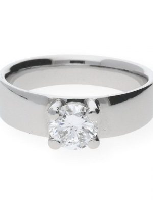 JuwelmaLux Fingerring Juwelmalux Ring in Platin 950/000 mit Brillant 1,06 Ct. JL30-07-0091 (kein Set, 1-tlg)