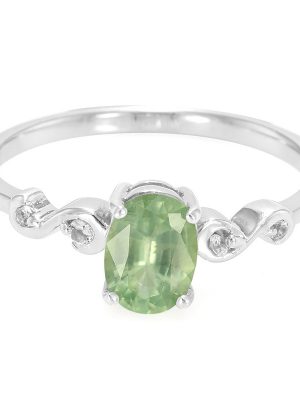 Mint-Kyanit-Silberring