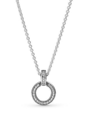 Pandora Halskette - Double Circle - 399487C01-45