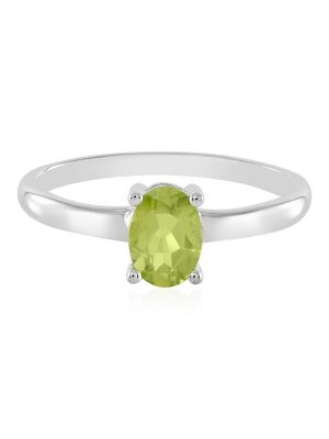 Peridot-Silberring