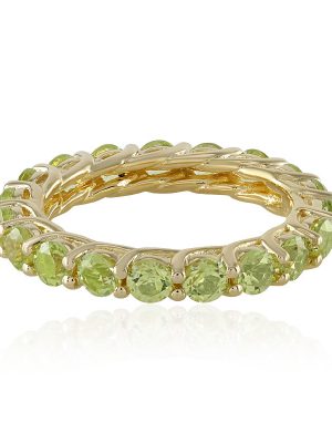 Peridot-Silberring