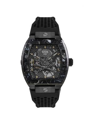 Philipp Plein Herrenuhr The Skeleton PWBAA0221 Edelstahl