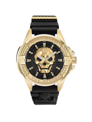 Philipp Plein Herrenuhr The Skull PWAAA0221 Edelstahl