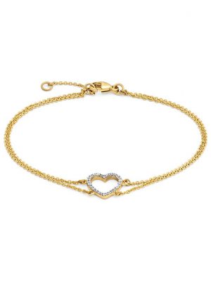 Valeria Armband 87685764 375er Gelbgold