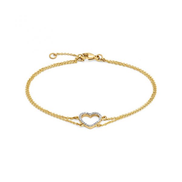 Valeria Armband 87685764 375er Gelbgold