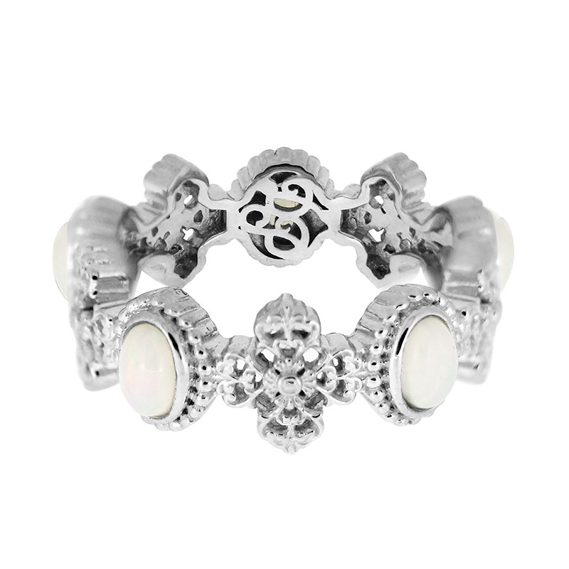 Welo-Opal-Silberring (Dallas Prince Designs) Welo-Opal-Silberring (Dallas Prince Designs)