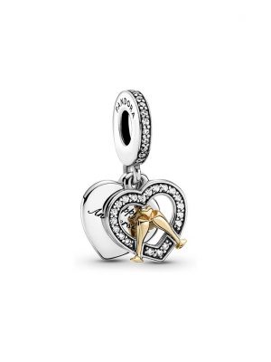 2. Chance - Pandora Charm Zweifarbiger Jahrestag