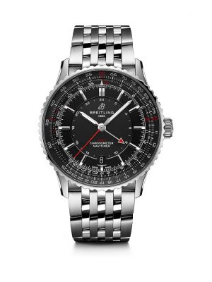 Breitling Herrenuhr Navitimer Automatic GMT 41 A32310251B1A1