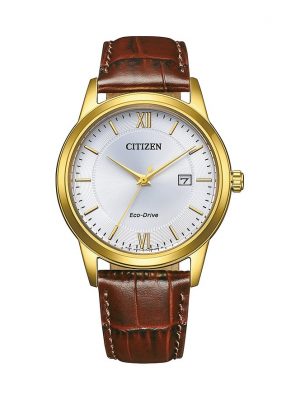 Citizen Herrenuhr Leder Eco-Drive AW1782-11A