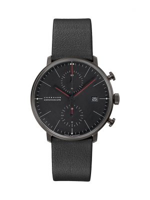 Junghans Herrenuhr max bill Chronoscope Bauhaus 27440902