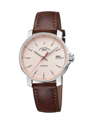 Mühle-Glashütte Damenuhr 29-er Apricot M1-25-26 LB-II