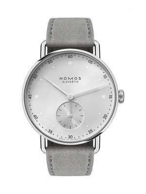 Nomos Glashütte Damenuhr Metro 33 all silver 1122