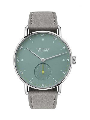 Nomos Glashütte Damenuhr Metro 33 sage 1124