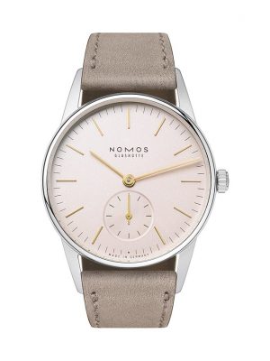 Nomos Glashütte Damenuhr Orion 33 rosè 325