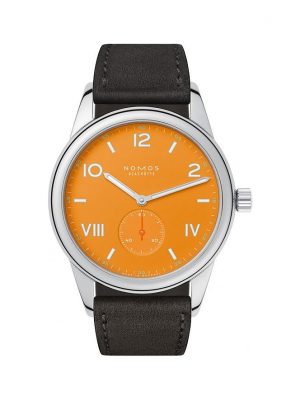 Nomos Glashütte Herrenuhr Club Campus 38 future orange 729