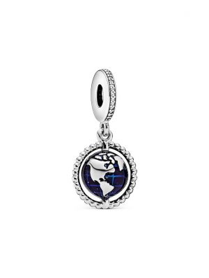 Pandora Charm Moments Drehender Globusr 798021CZ
